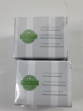 Scentsy 25W Wax Warmer Light Bulbs 2-Pack